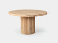 Tavolo da giardino - Legno - 130x130x75 cm - Naturale - Stile contemporaneo